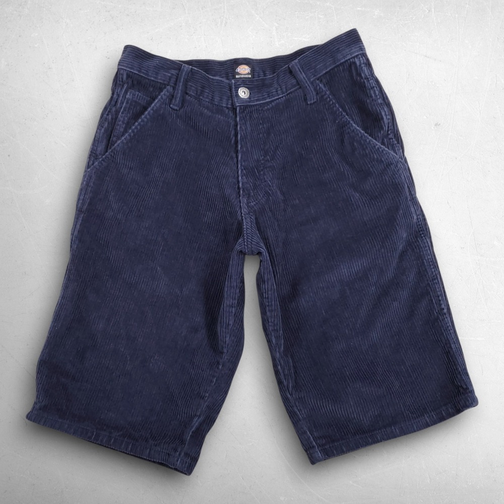 Dickies Skateboarding x Jake Hayes Cord Shorts Men 30 Blue Relaxed Streetwear
